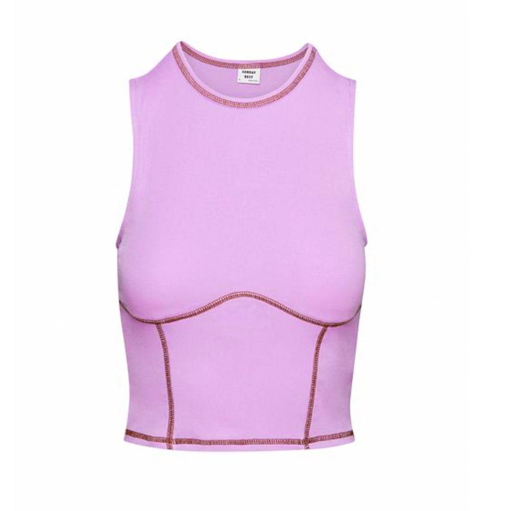 Aritzia Sunday Best Dove Tank size xs